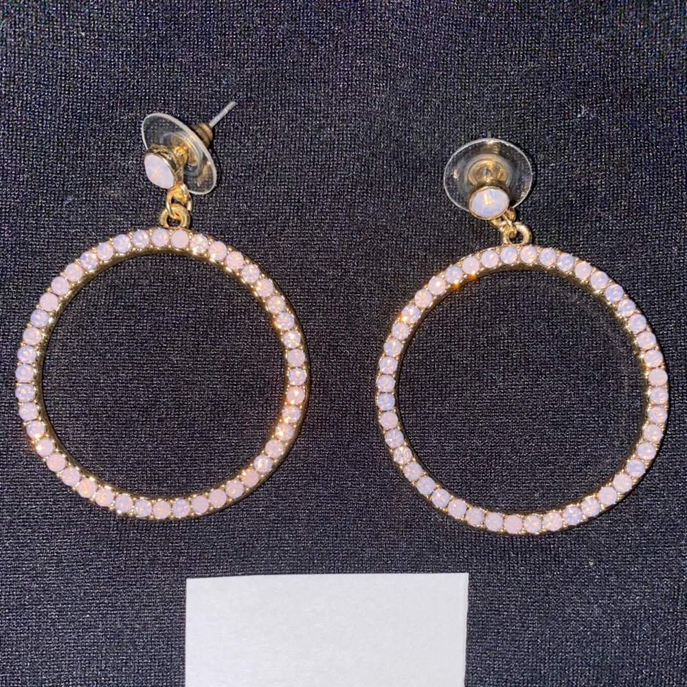 Light pink earrings